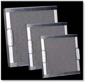 Buih logam untuk penapisan